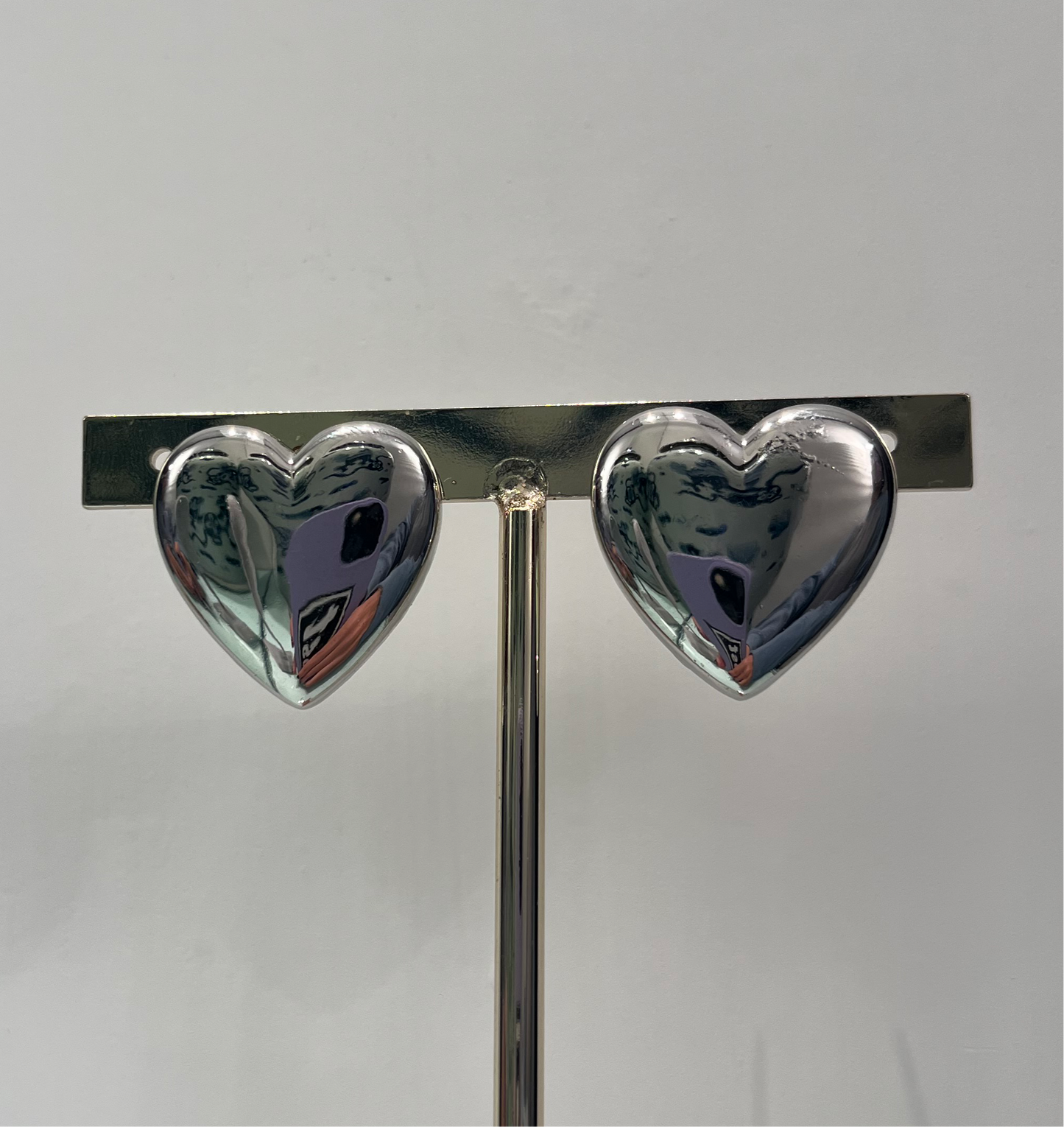 orecchini Silver Hearts