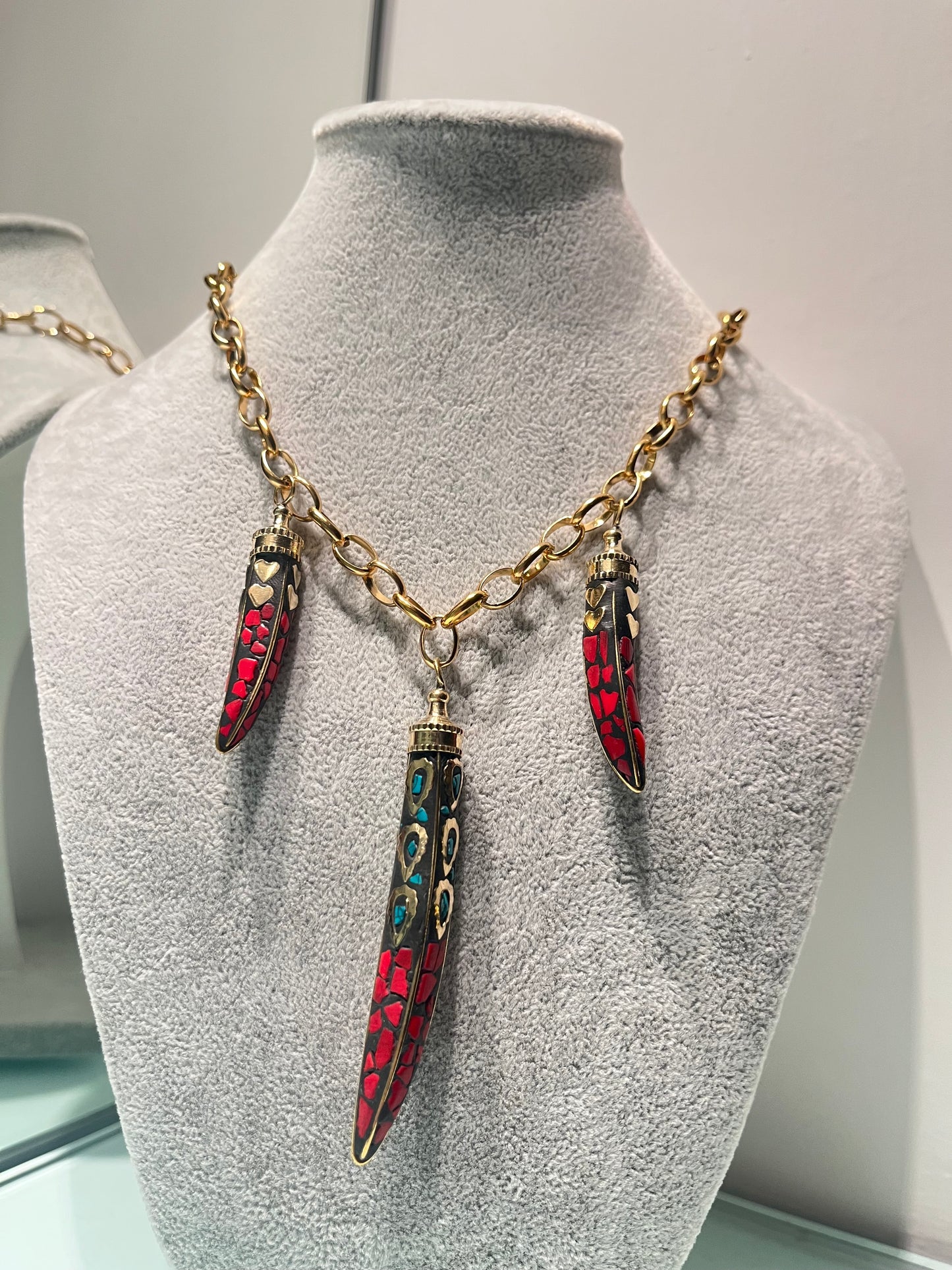 necklace Kerala horns