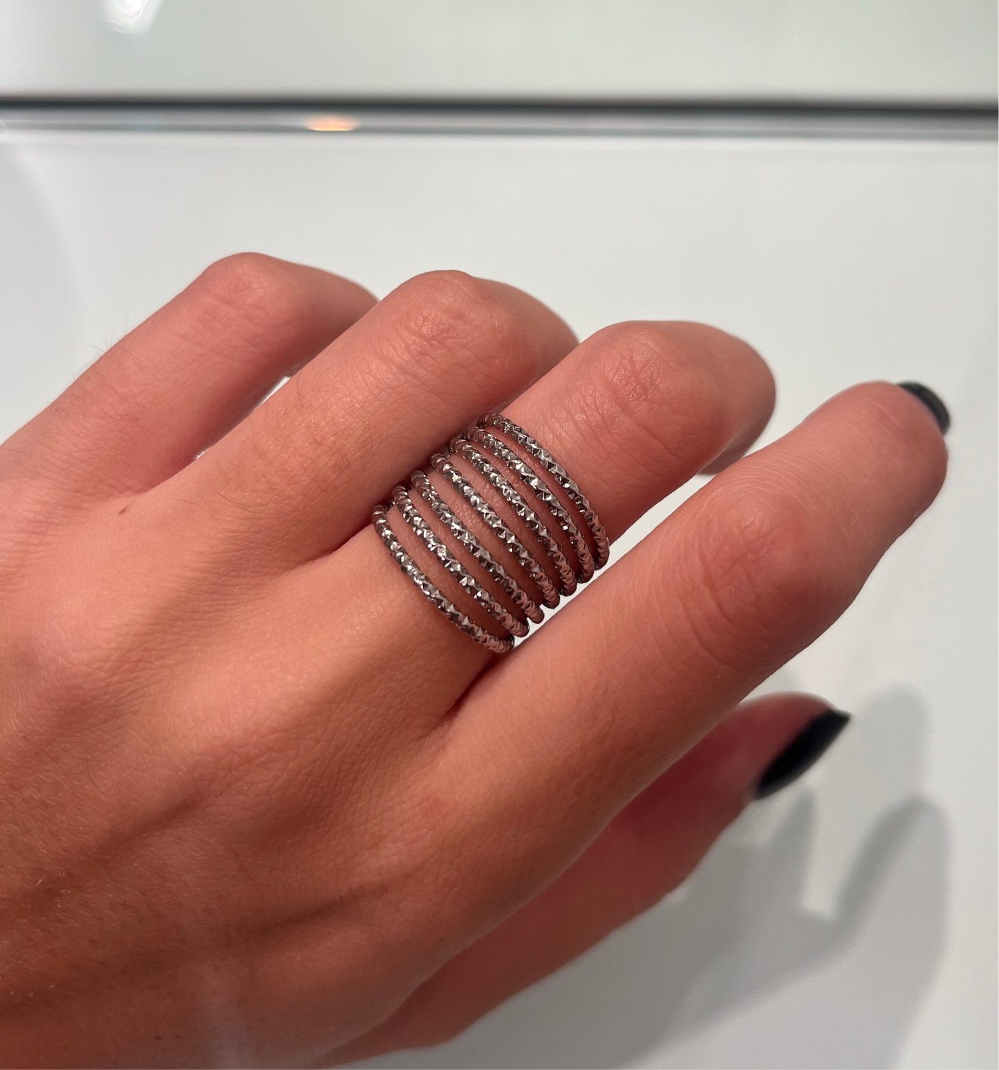 anello Raya silver