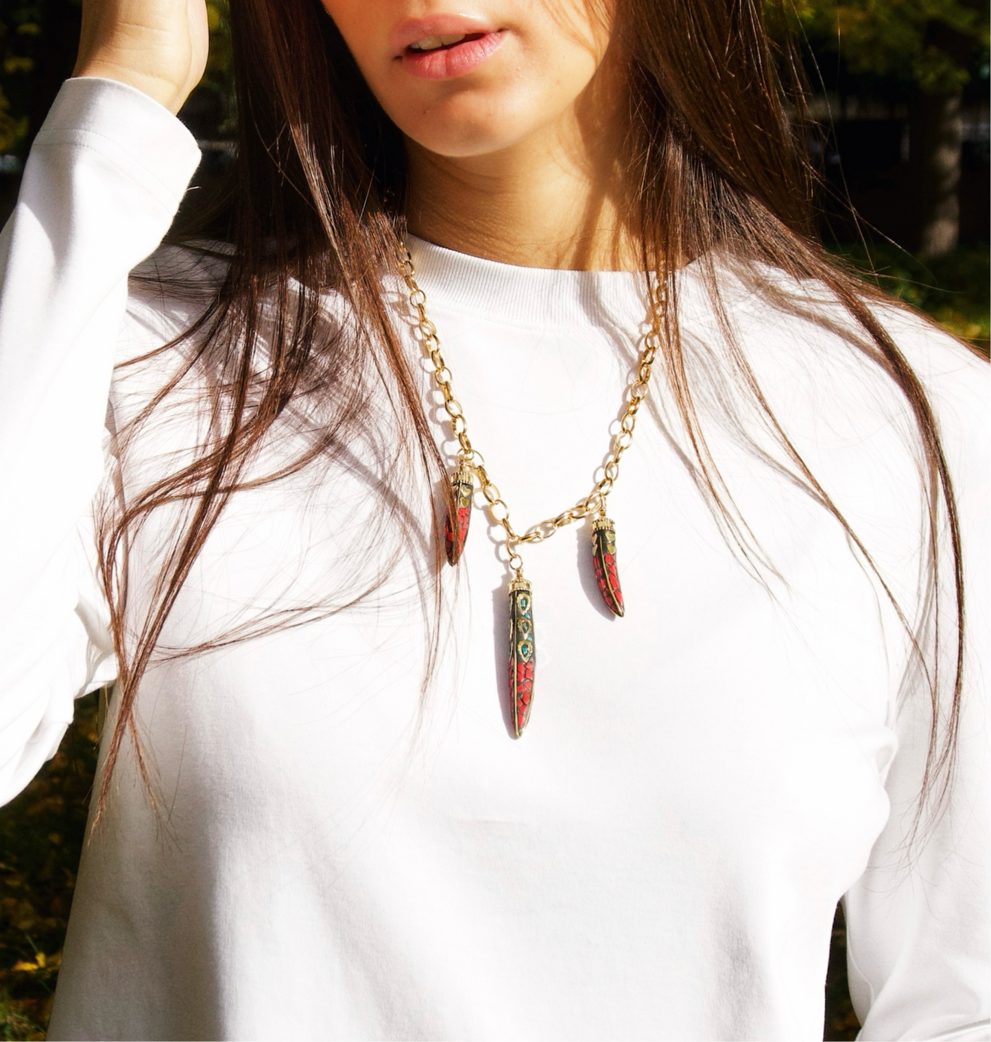 necklace Kerala horns