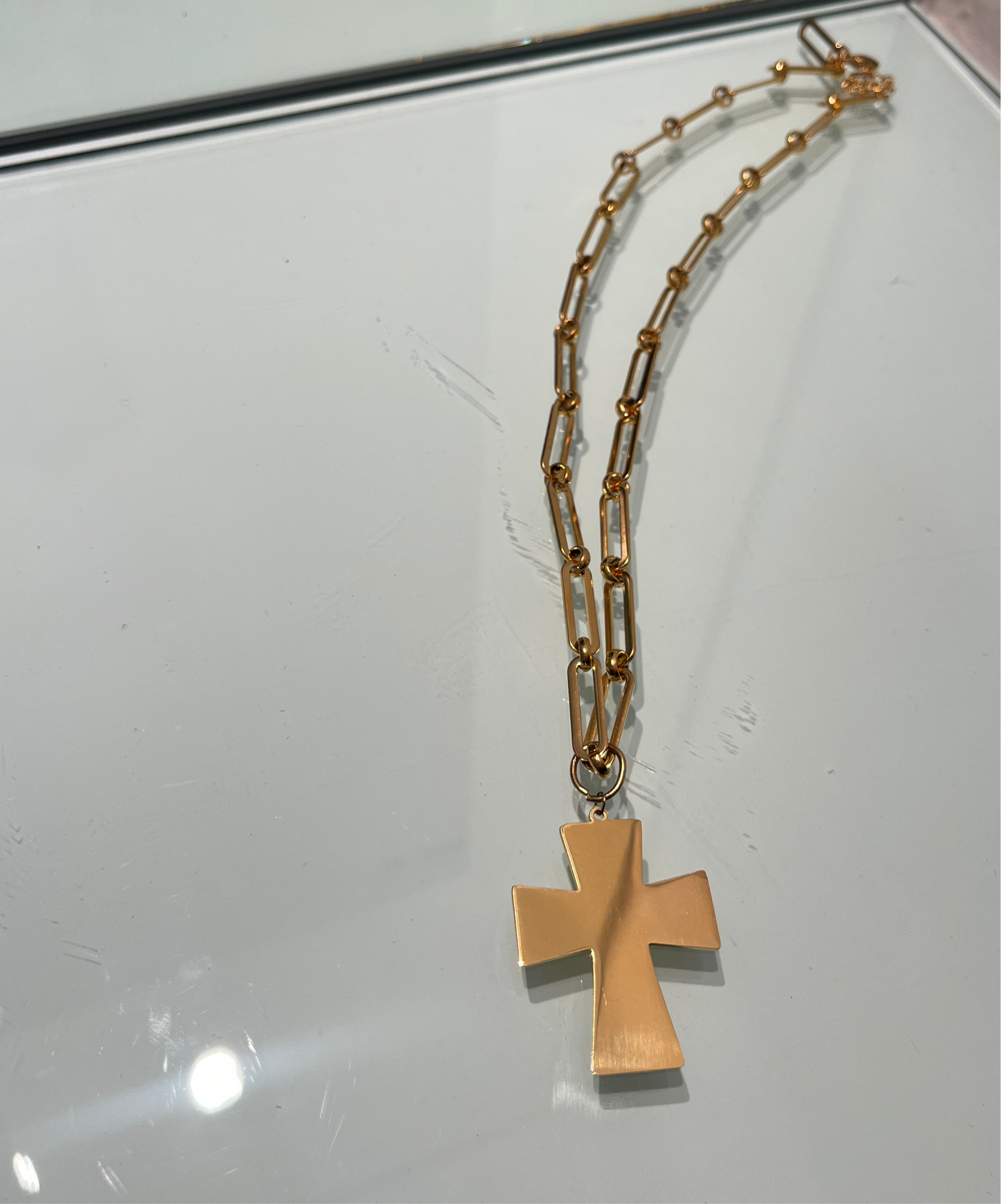 necklace Flat Cross