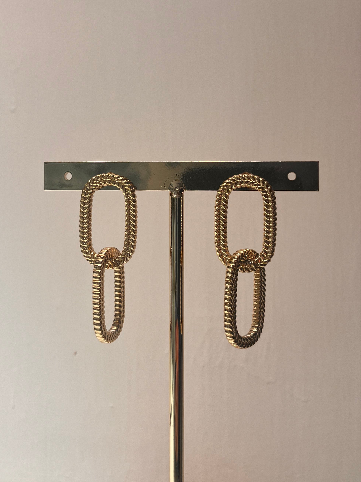 Chain earrings