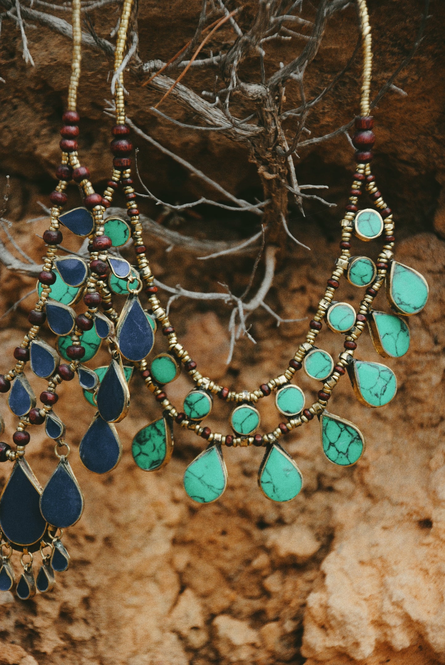 collana Afghan Green