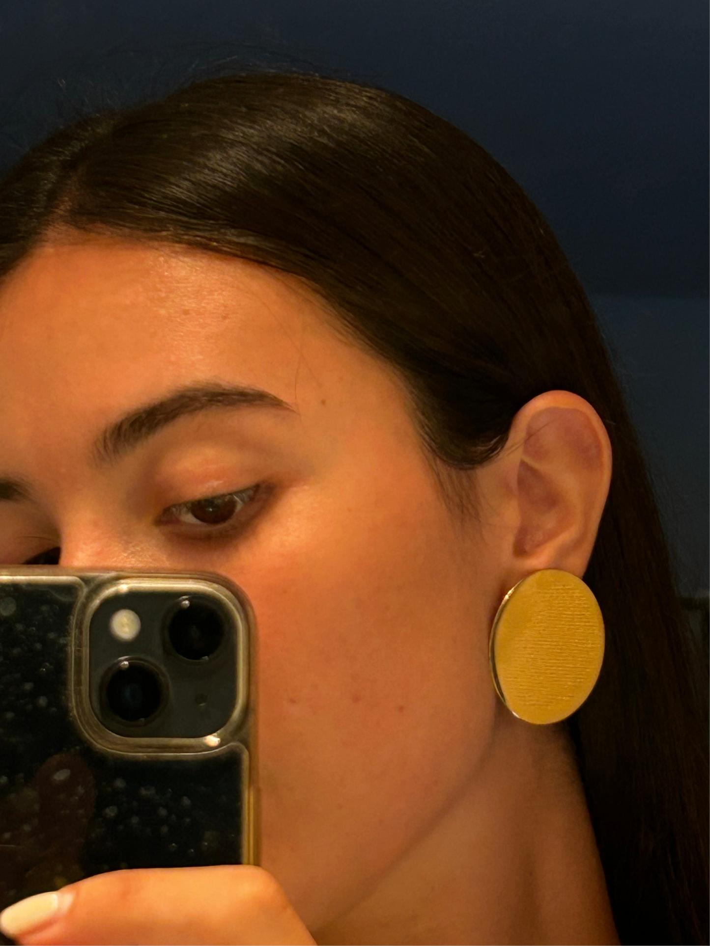 Circle earrings